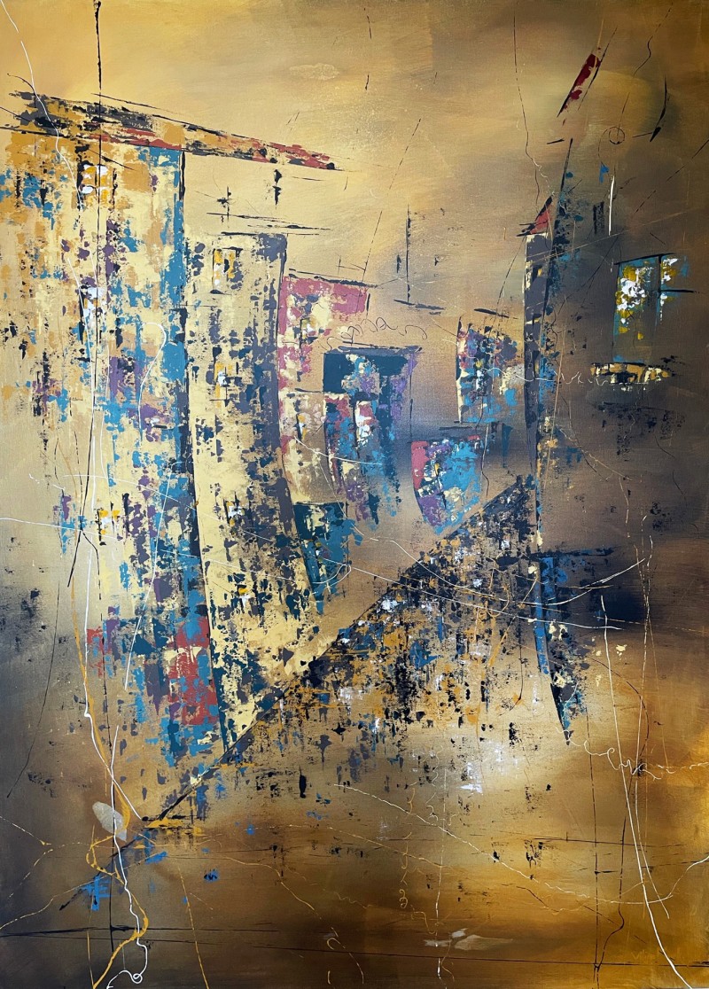 Vilijos M. tapyba, paveikslas „Città alta