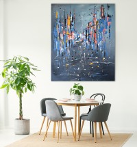 Vilijos M. tapyba, paveikslas „Refleksija