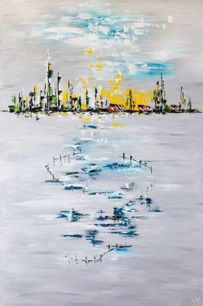 Vilijos M. tapyba, paveikslas „Vaikystė II“